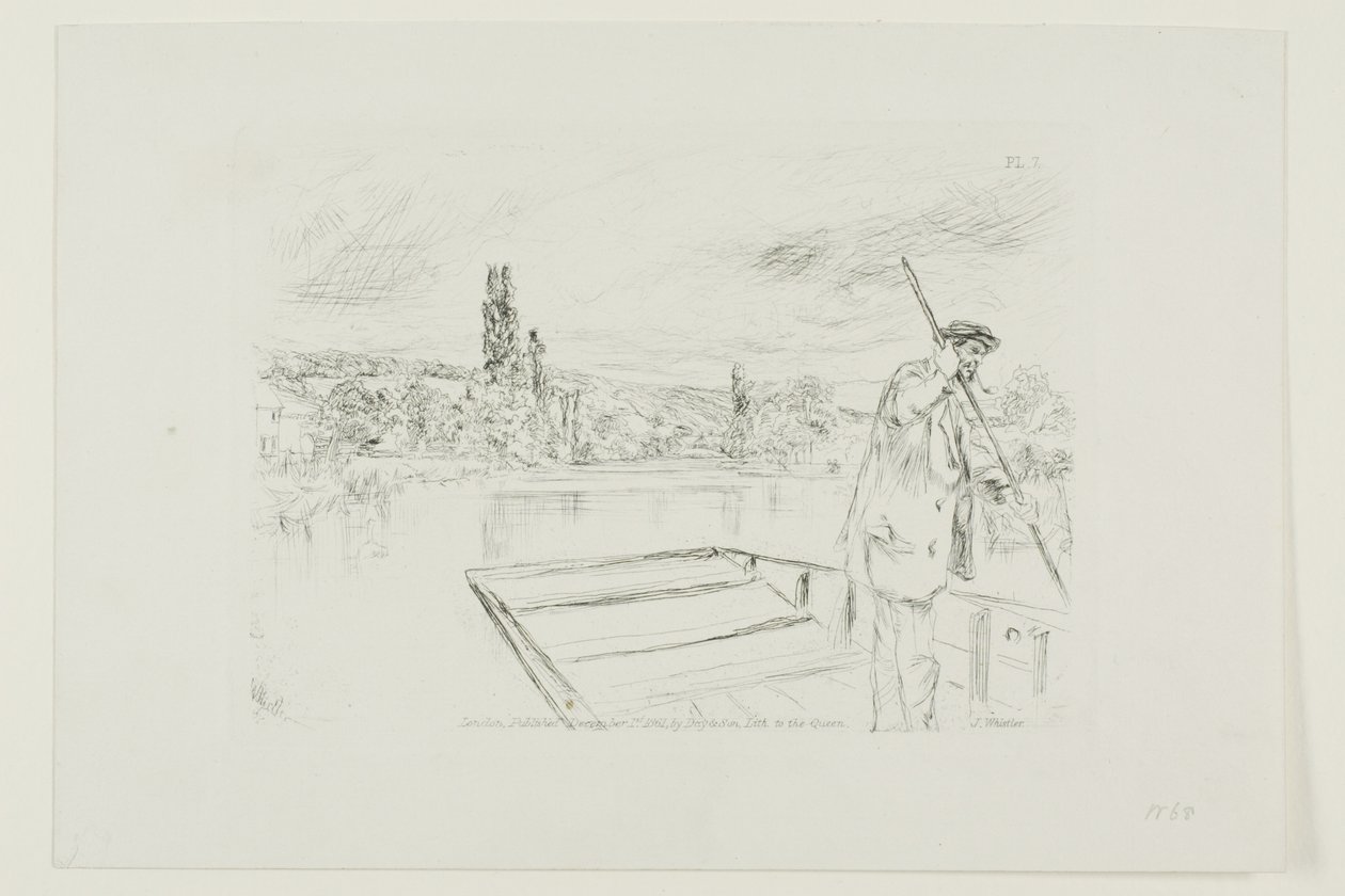 La Barca da James Abbott McNeill Whistler