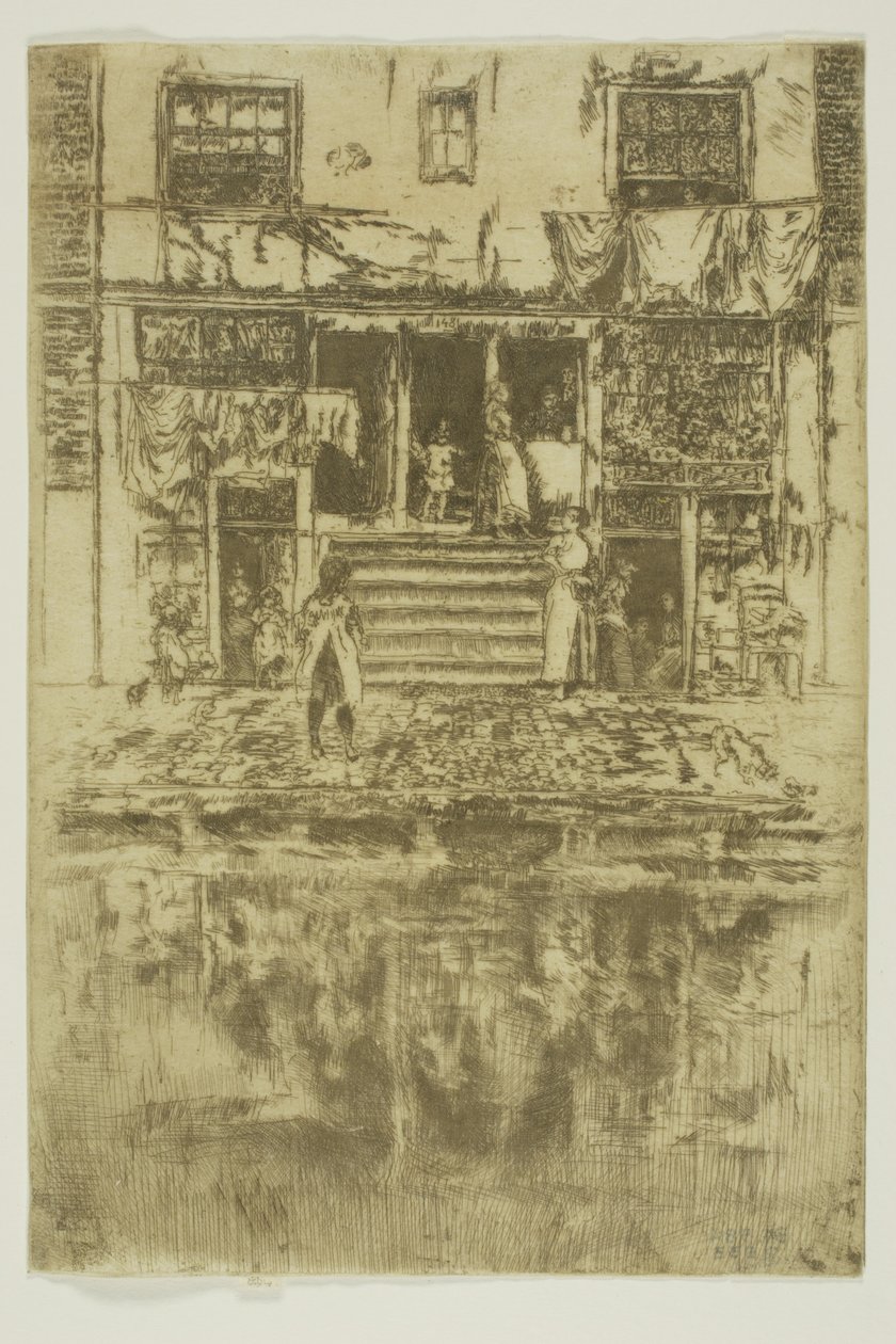I gradini, Amsterdam da James Abbott McNeill Whistler