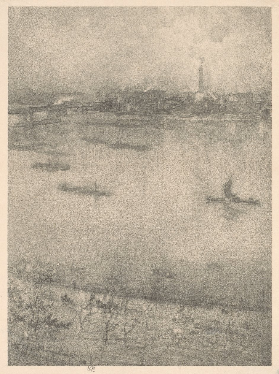 Il Tamigi da James Abbott McNeill Whistler