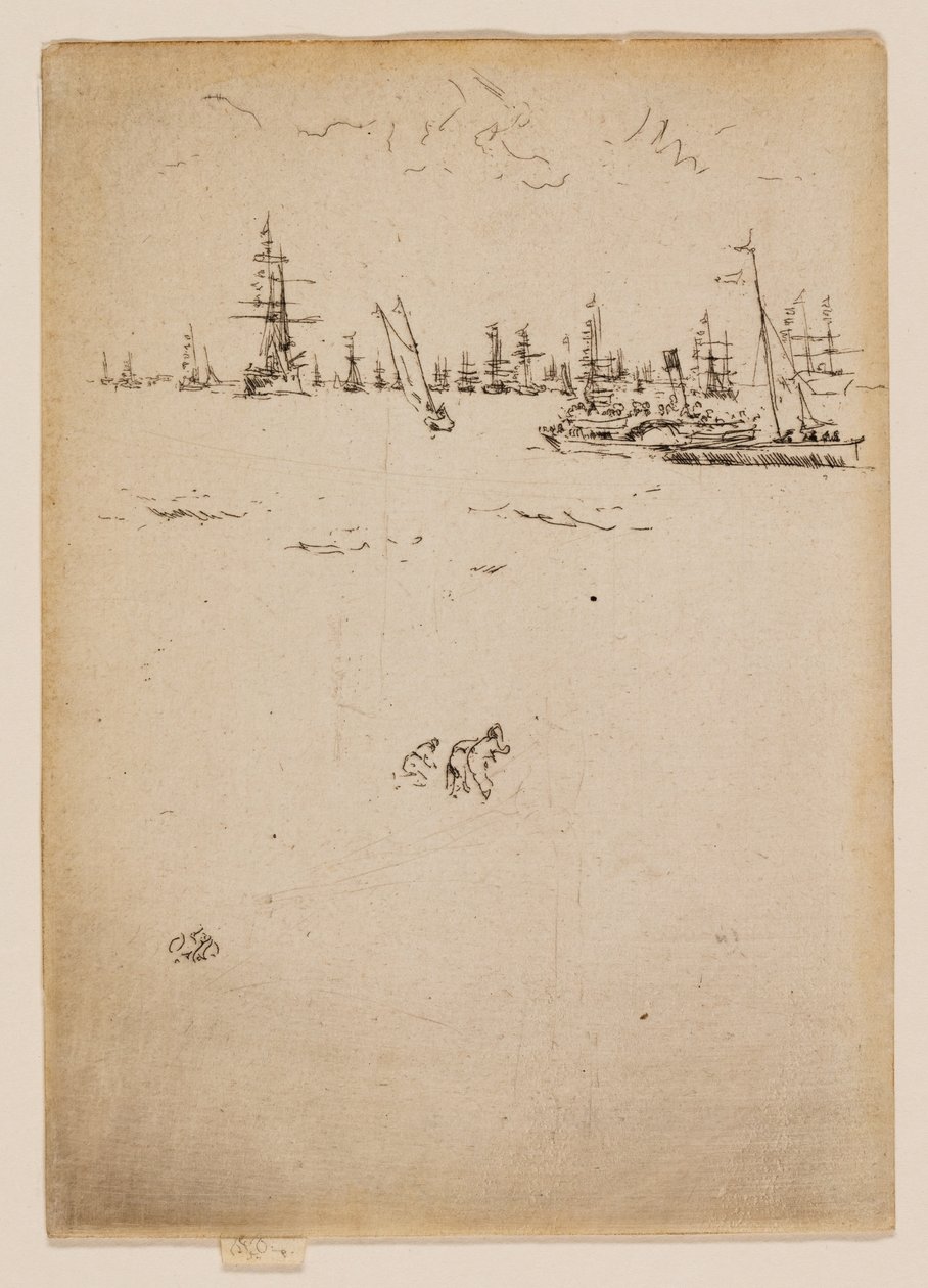 La barca dei visitatori da James McNeill Whistler