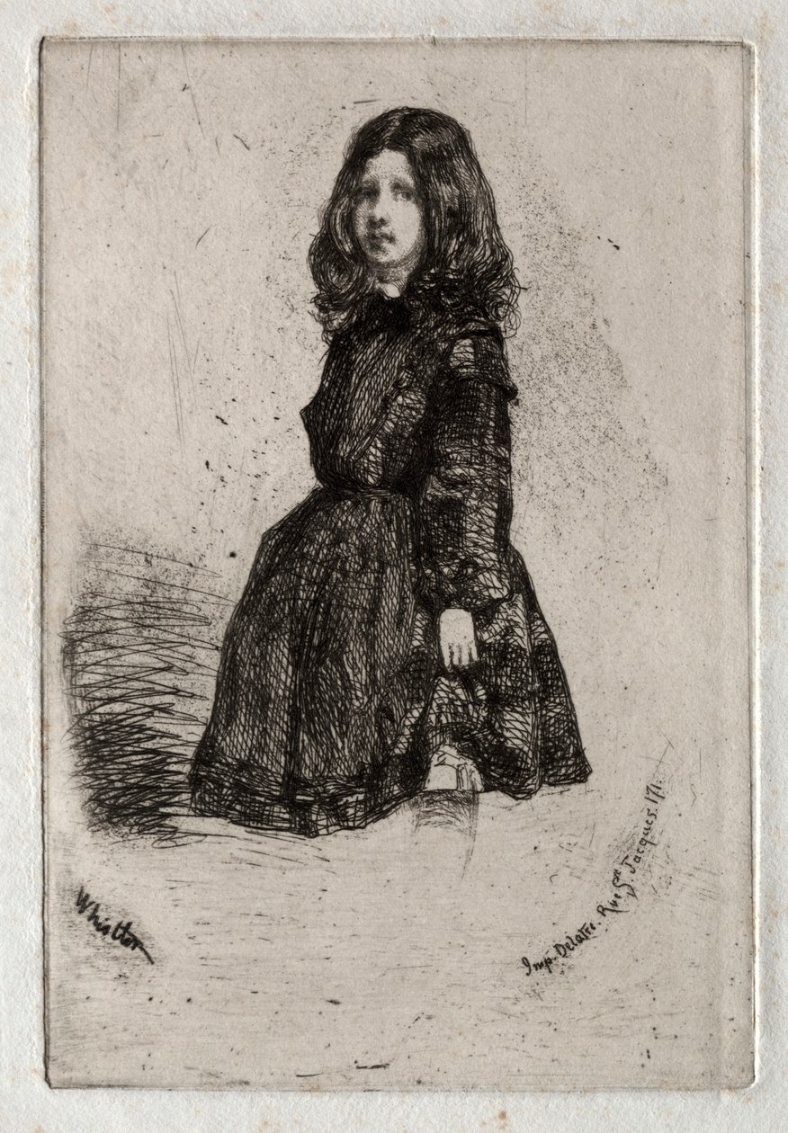 Dodici acqueforti dalla natura:  Annie da James McNeill Whistler