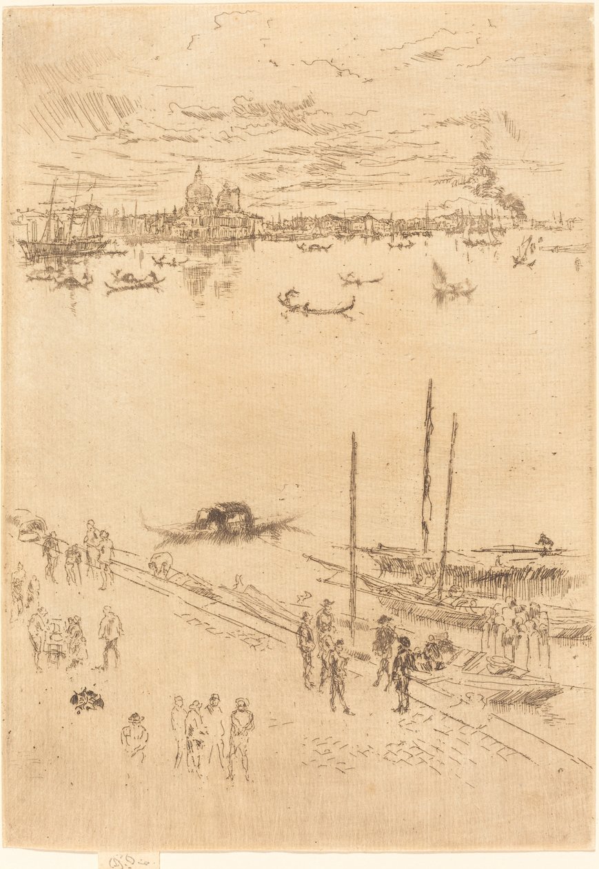 Venezia verticale da James Abbott McNeill Whistler