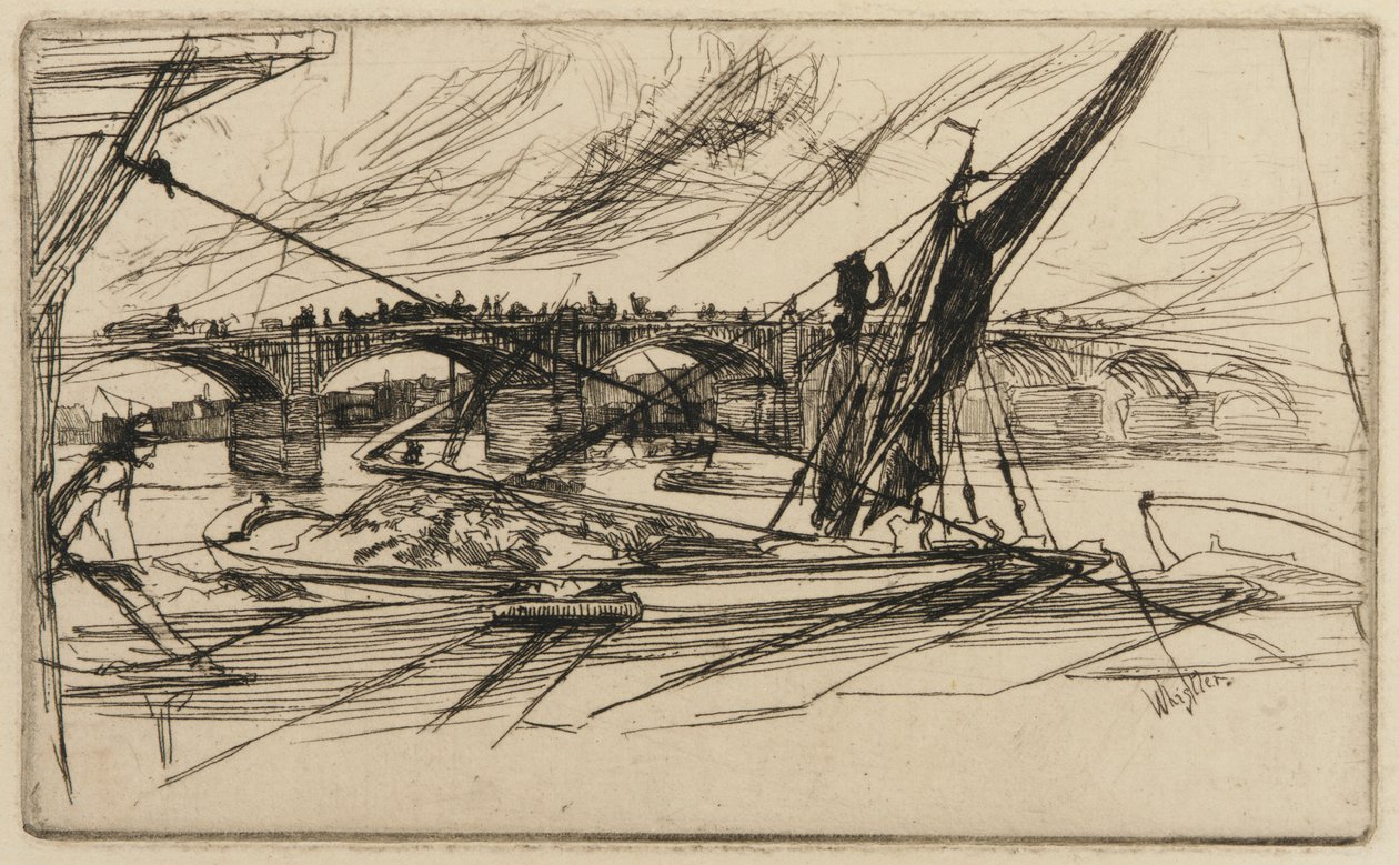 Ponte di Vauxhall da James Abbott McNeill Whistler