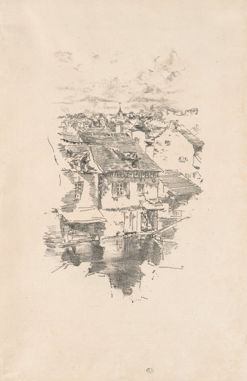 Vitré: Il Canale da James McNeill Whistler