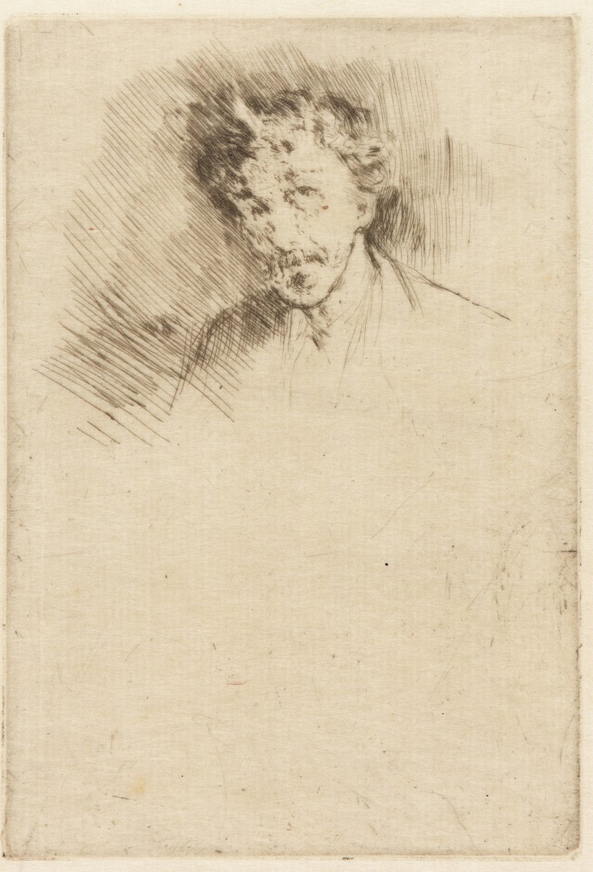 Whistler con il ciuffo bianco da James Abbott McNeill Whistler