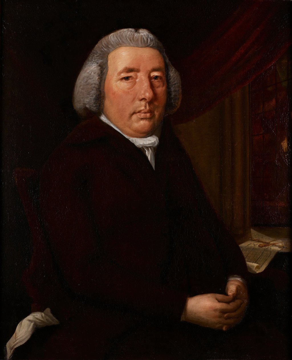 Ritratto di Francis Eginton 1737-1805, 1796 da James Millar