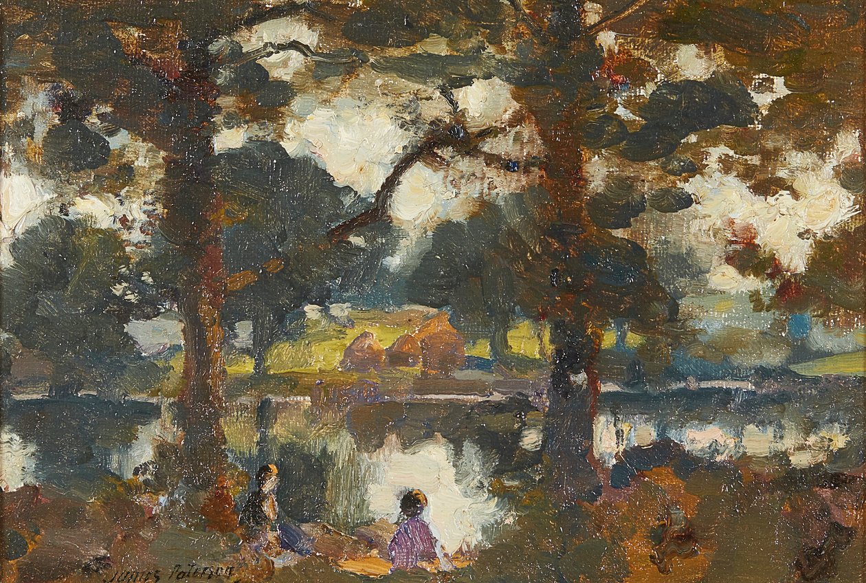 Riva del fiume da James Paterson