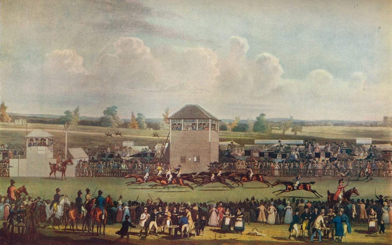 Corse di Ascot Heath, XIX secolo da James Pollard