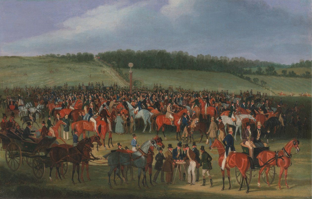Corse di Epsom: il posto delle scommesse da James Pollard