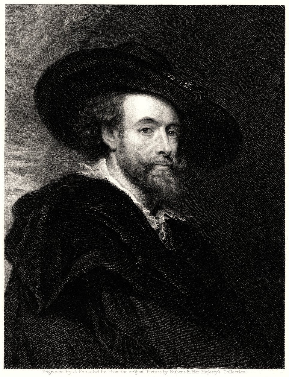 Rubens, XIX secolo da James Posselwhite