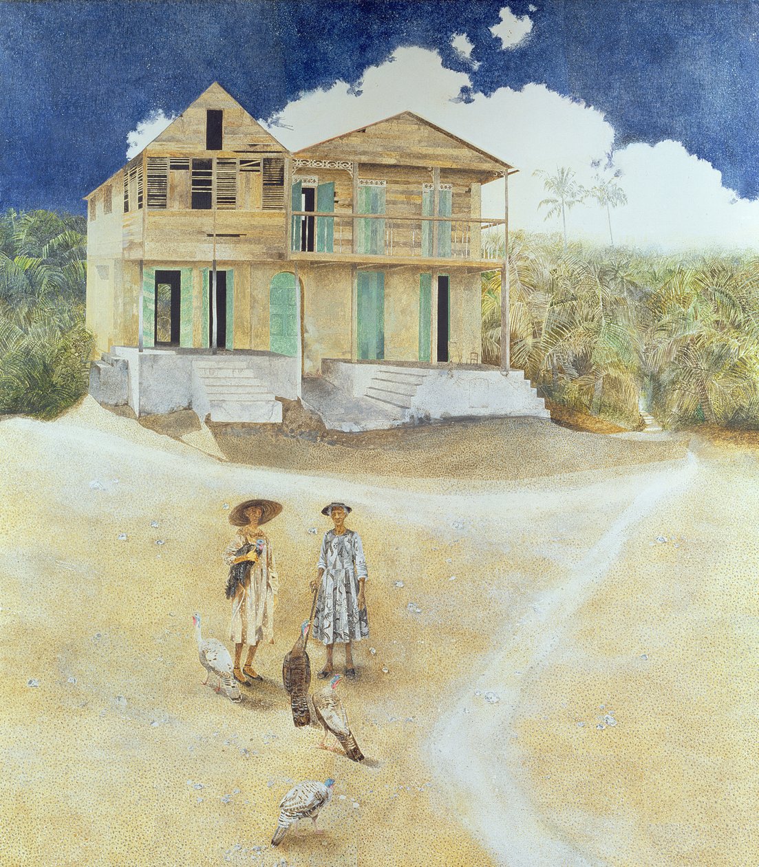 Due Vecchie Sorelle, Jacmel, Haiti, 1974 da James Reeve
