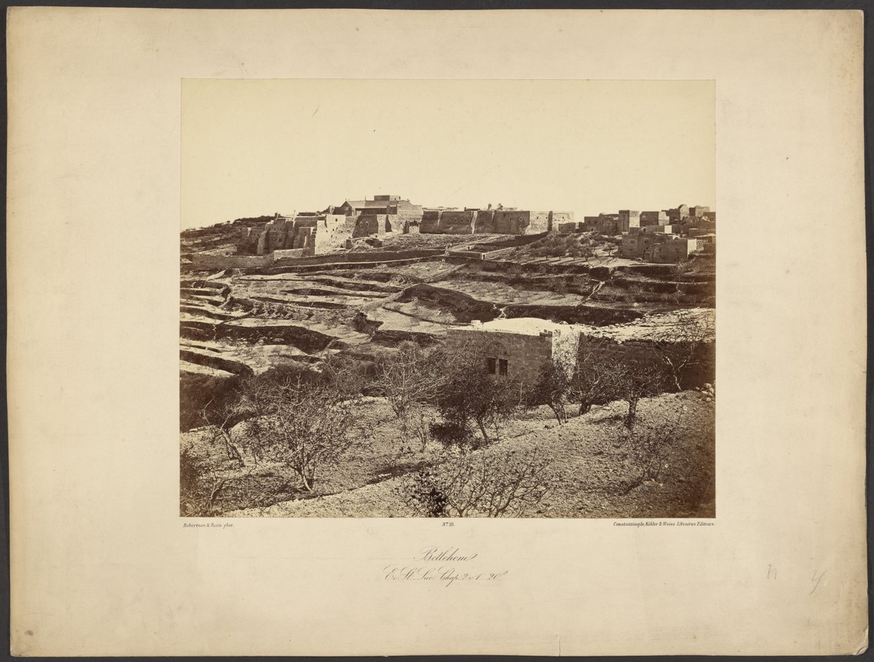 [Betlehem (sic)] / [Bethlehem] da James Robertson