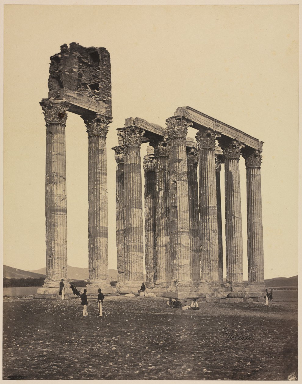 Tempio di Giove Olimpio da James Robertson
