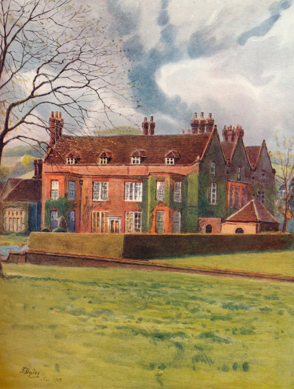 Barrow Green Court, Oxted, 1913 da James S Ogilvy