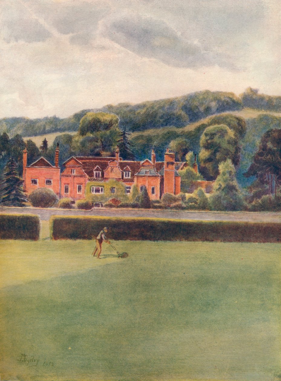 La vecchia casa, Mickelham, 1913, 1914 da James S Ogilvy