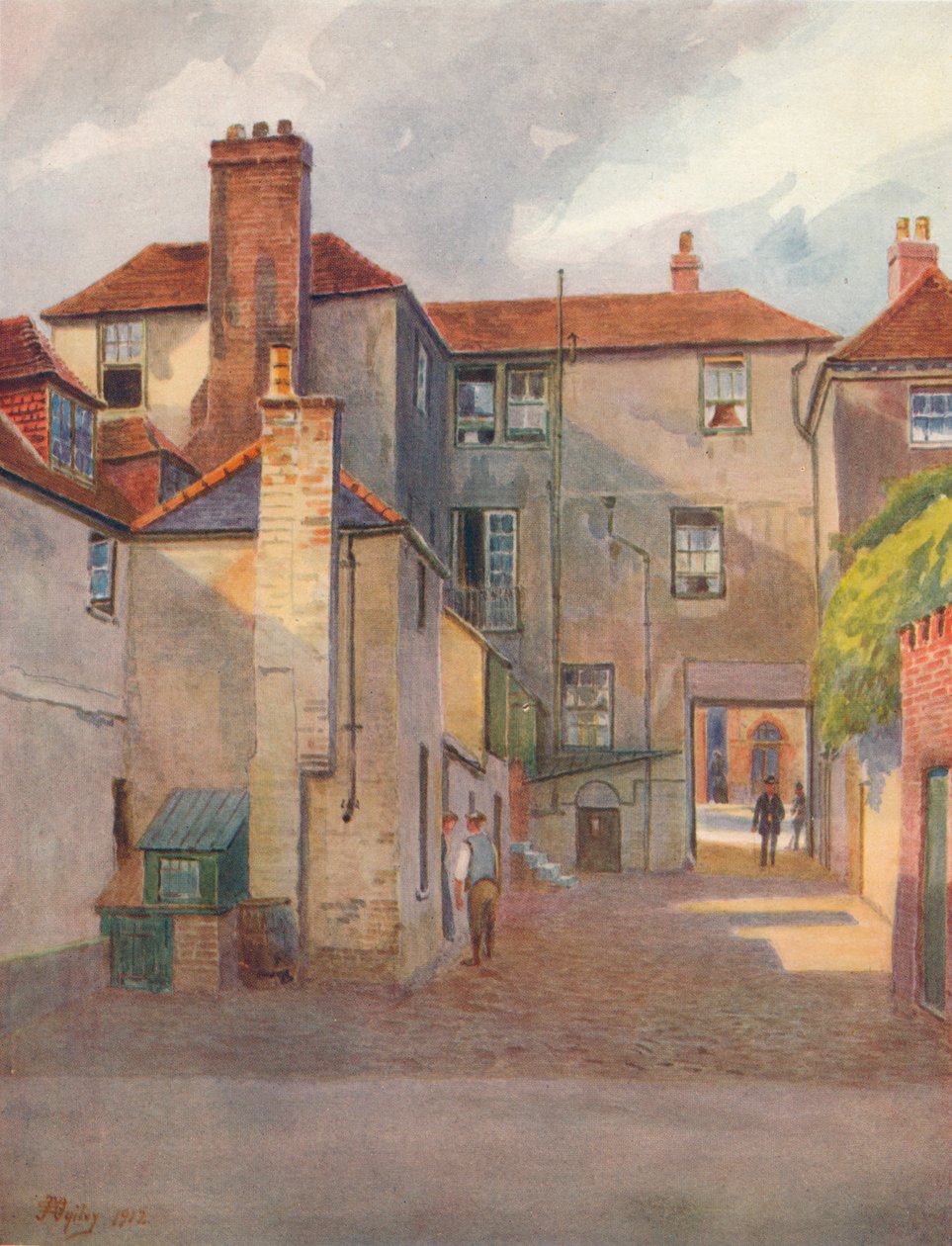 Il cortile del cigno, Reigate da James S Ogilvy
