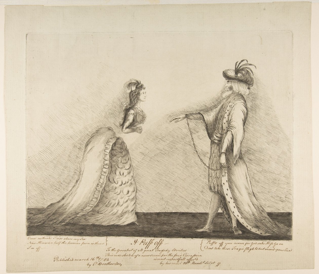 Una boccata, ca. 1782 da James Sayers