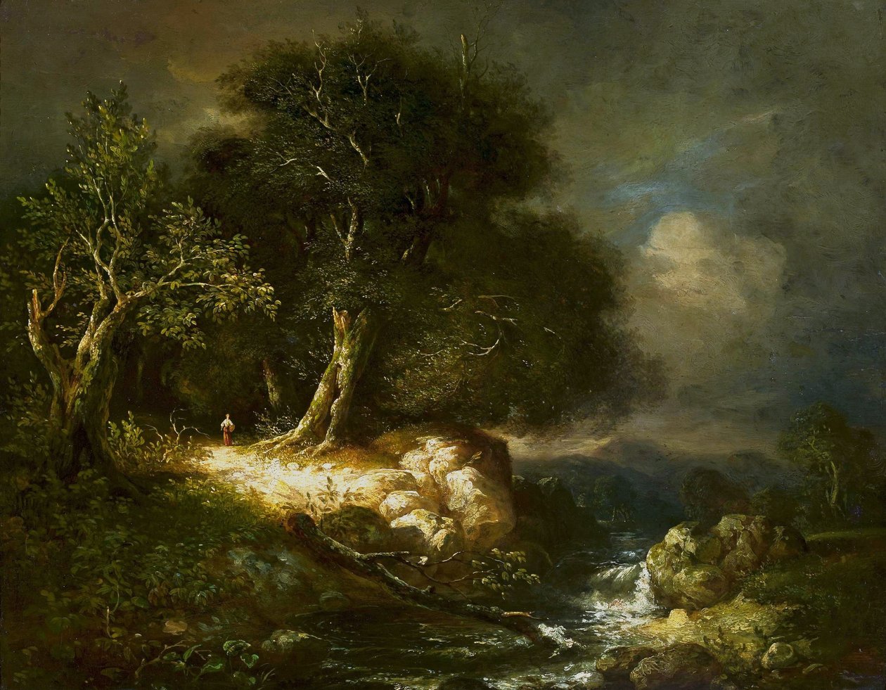 Paesaggio dopo la tempesta. da James Stark