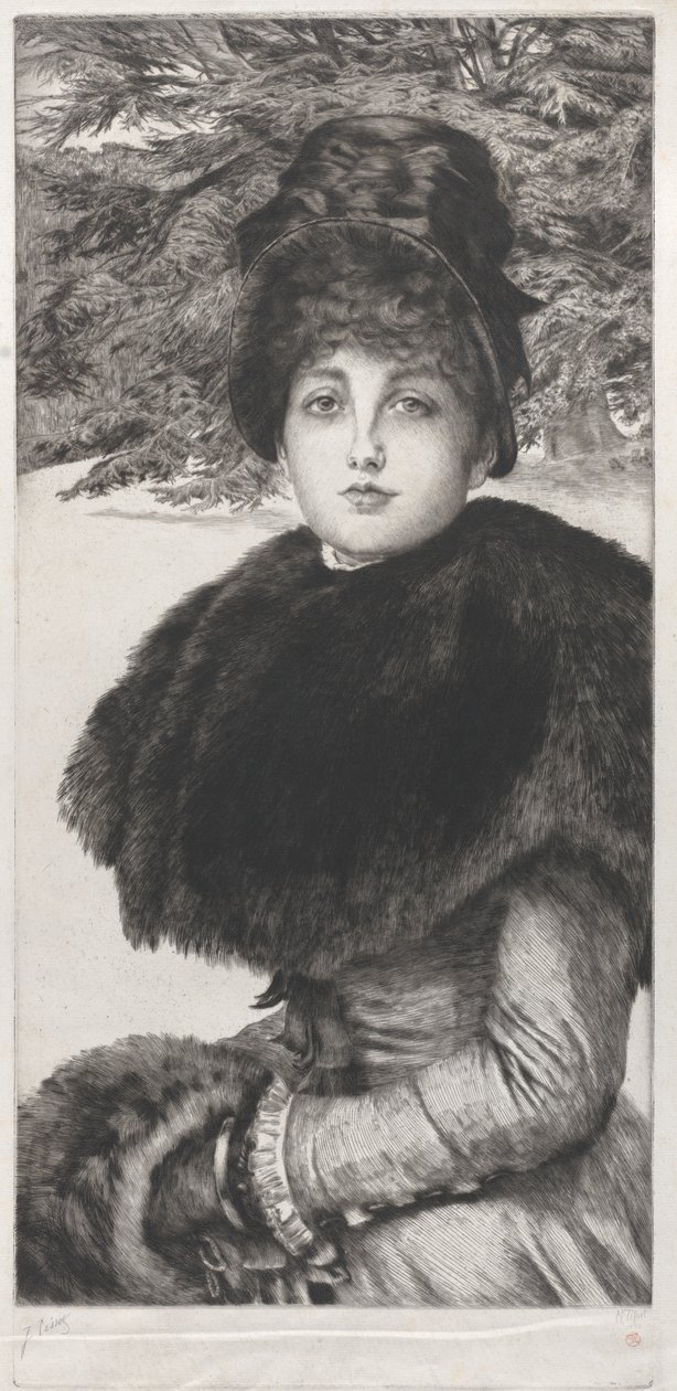 Una Passeggiata Invernale da James Tissot