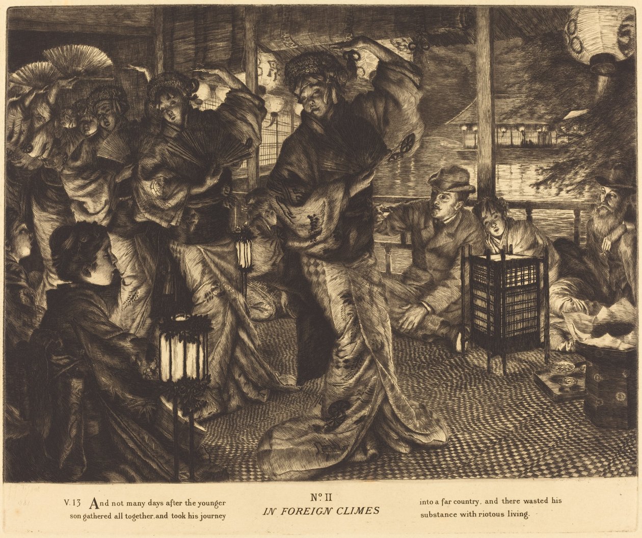 In Terre Straniere, 1882 da James Tissot