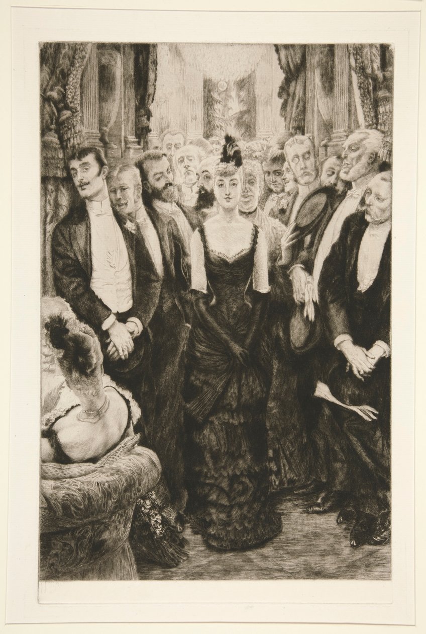 La più bella donna di Parigi da James Tissot