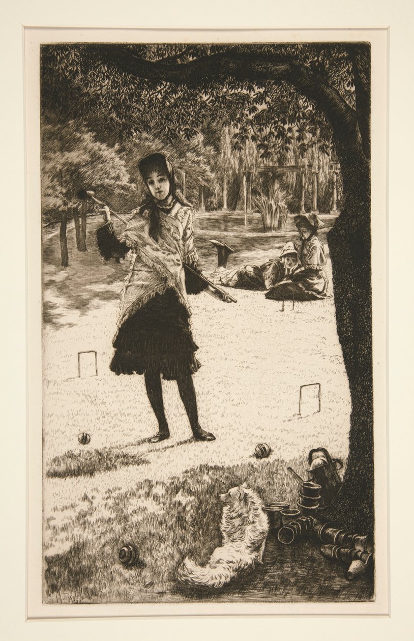 Il Croquet da James Tissot