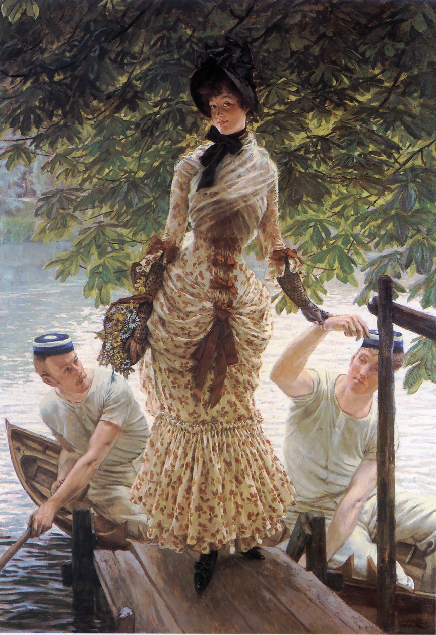 Sul Tamigi da James Tissot