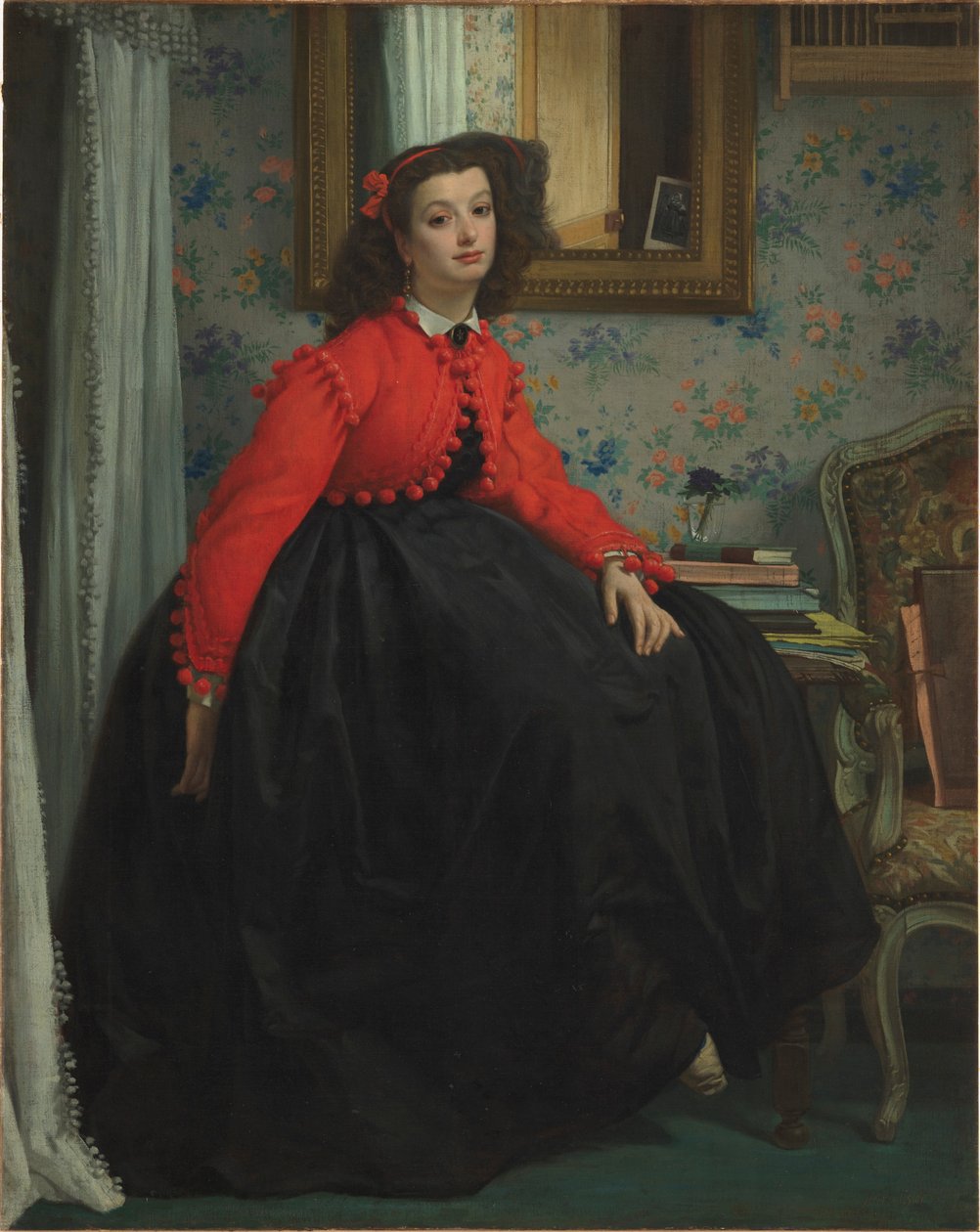 Ritratto della signorina L. L. da James Tissot