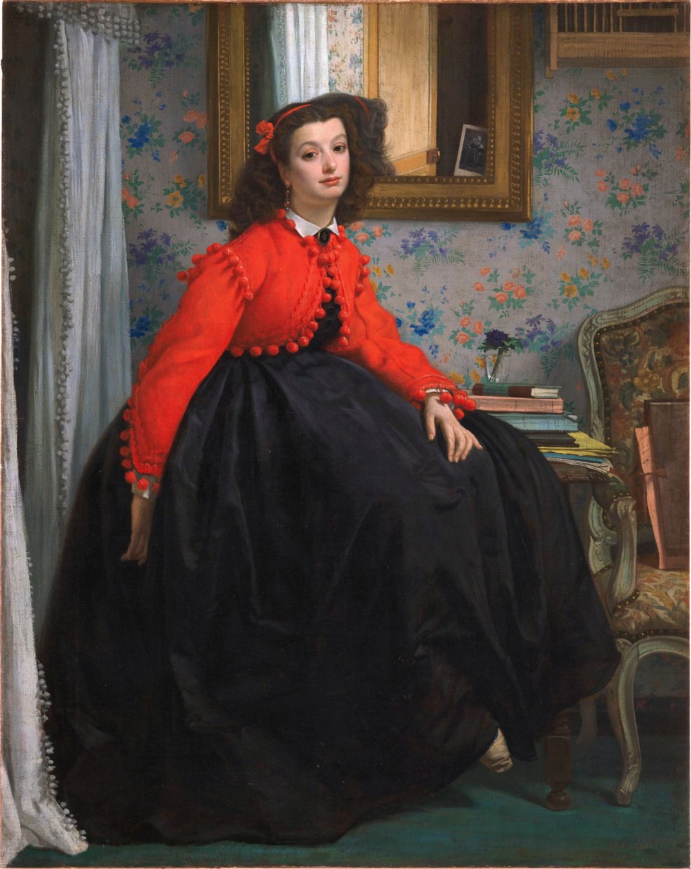 Ritratto della signorina L. L. da James Tissot
