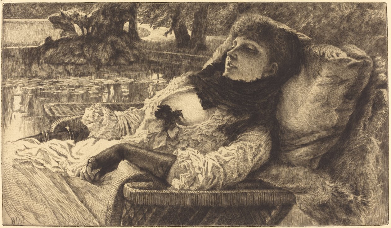 Serata estiva, 1882 da James Tissot