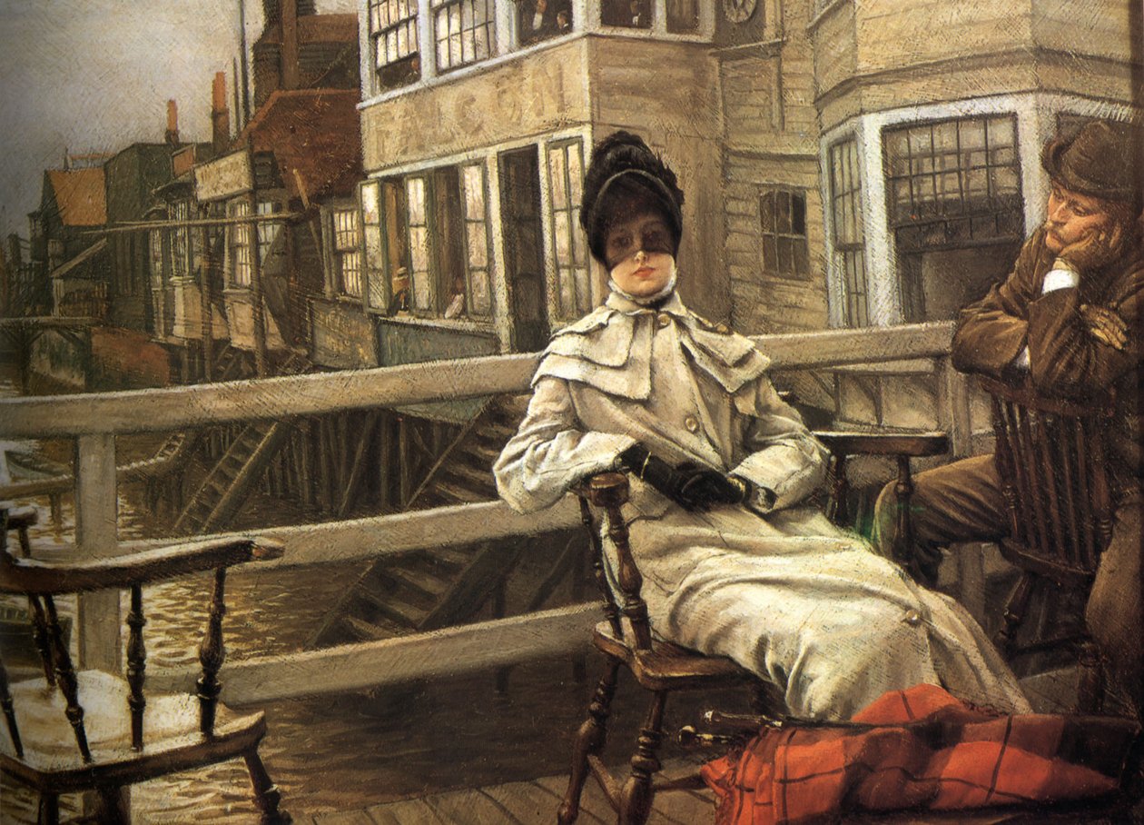 Aspettando il traghetto II da James Tissot