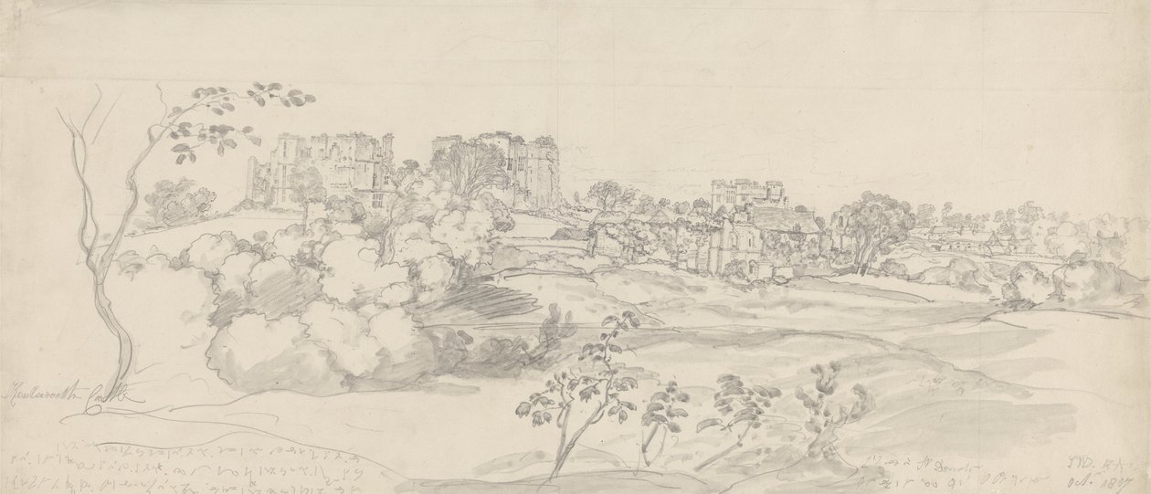 Castello di Kenilworth da James Ward