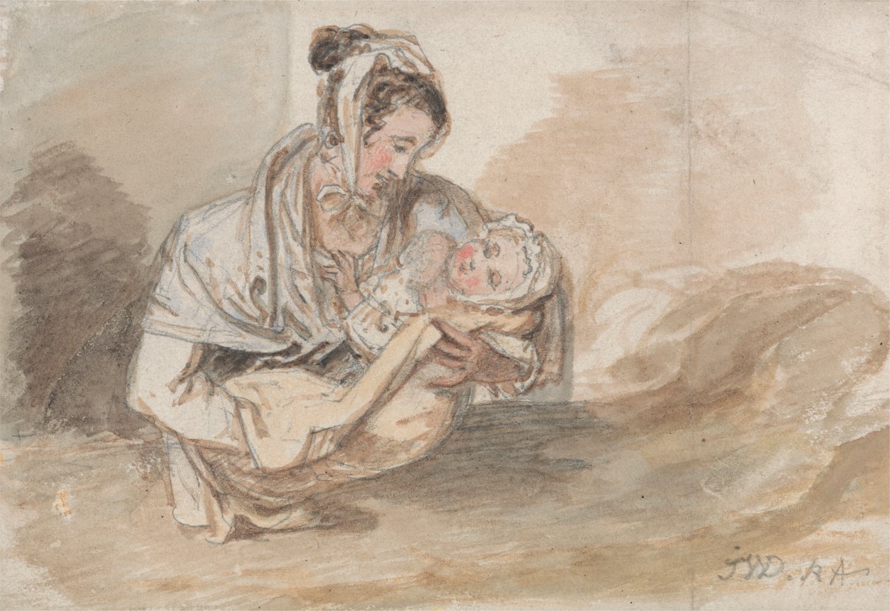 Madre e bambino da James Ward