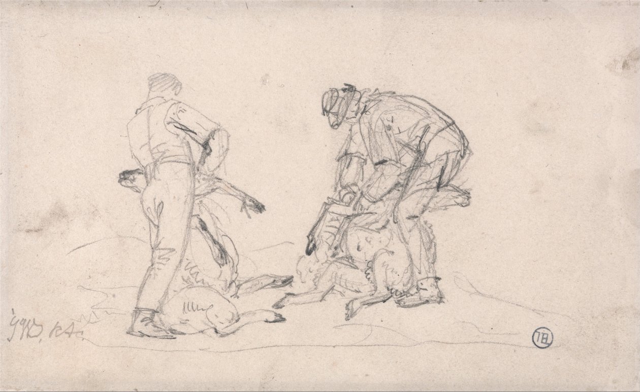 Tosatura delle pecore da James Ward