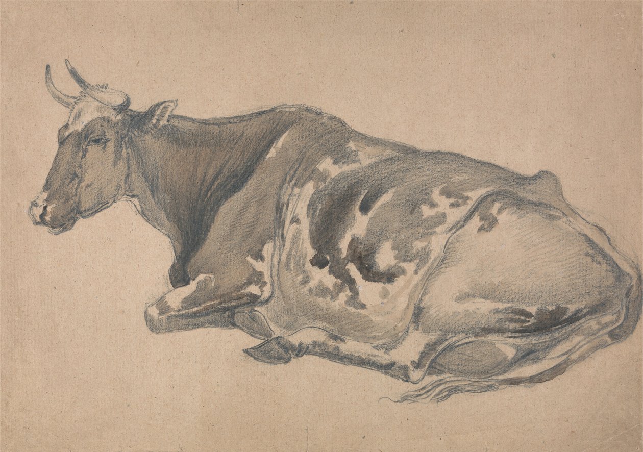 Studio di una mucca da James Ward