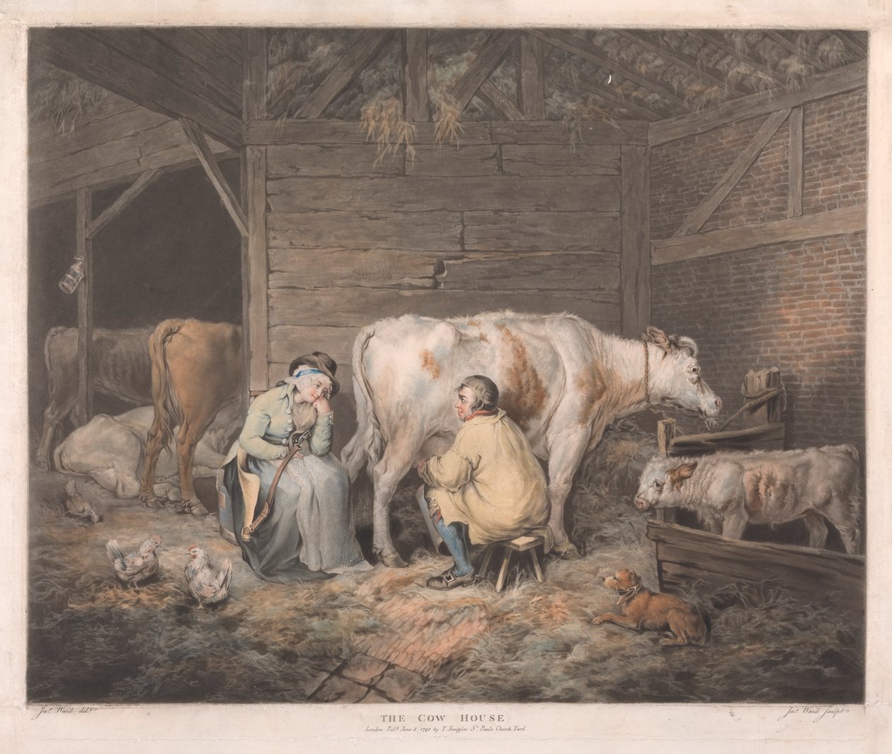 La casa delle mucche da James Ward
