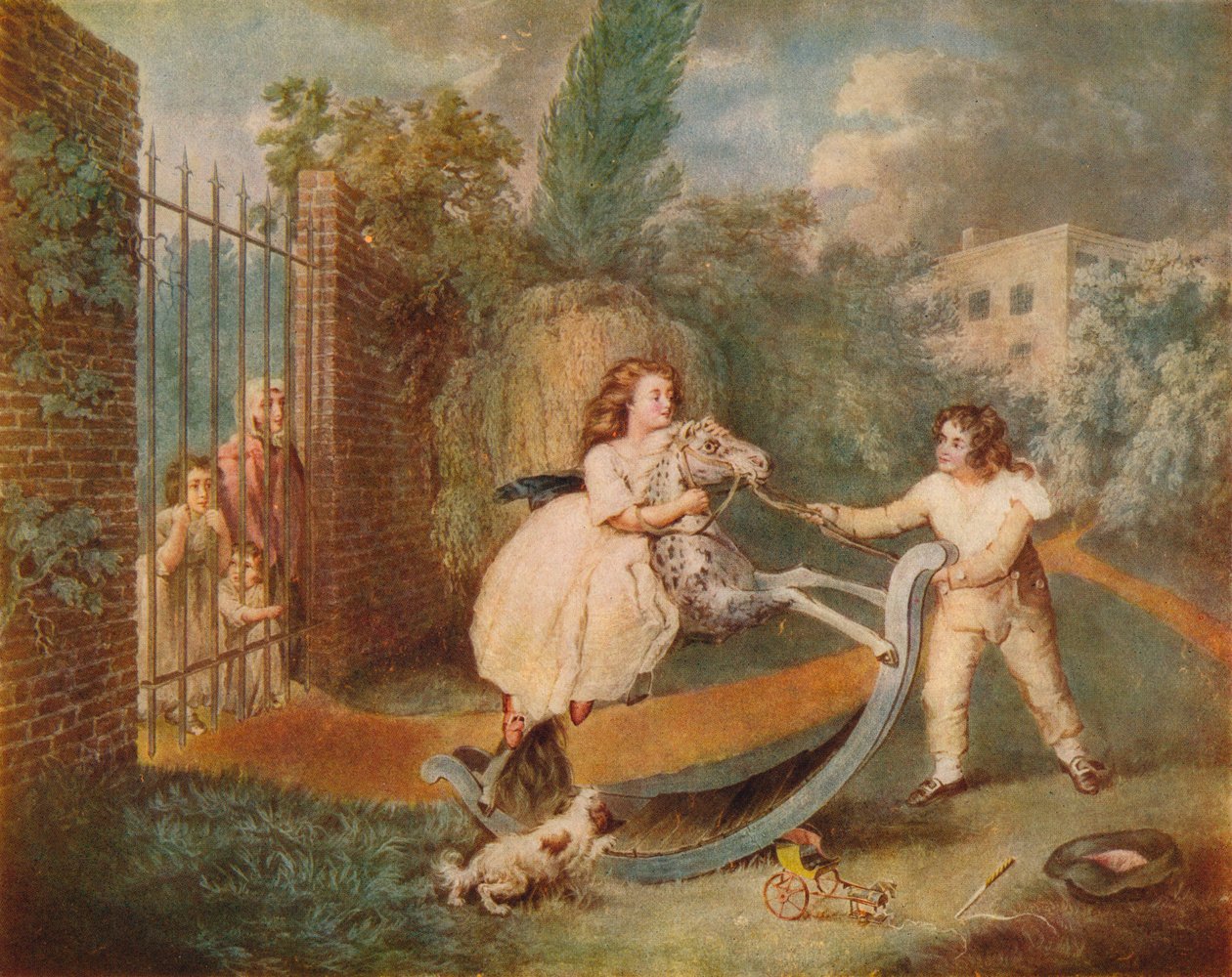 La casa oscillante, c1793 da James Ward