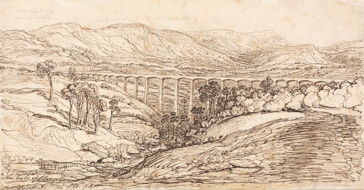 La valle di Llangollen da James Ward