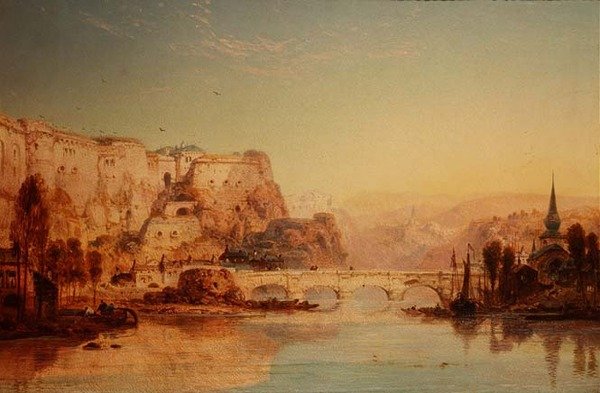 Veduta di Namur, Belgio da James Webb