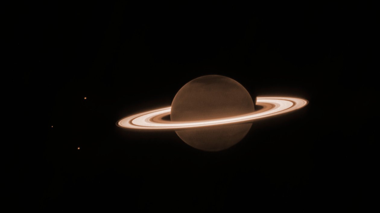 Saturno da James Webb Space Telescope (NASA)