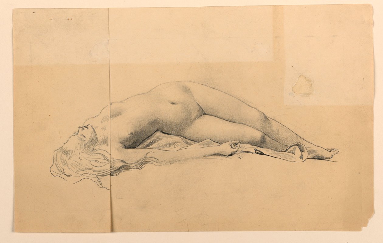 Nudo femminile da James Wells Champney