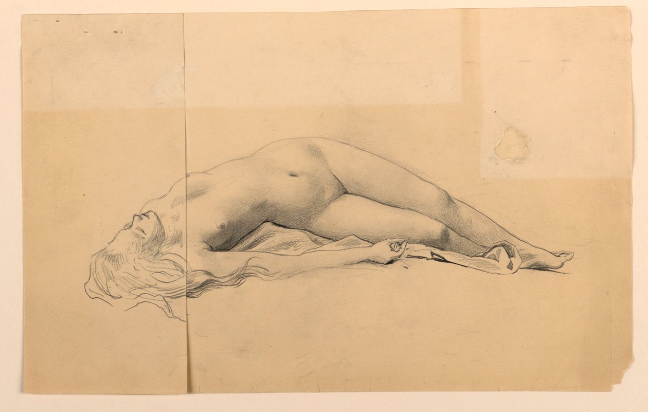 Nudo femminile da James Wells Champney