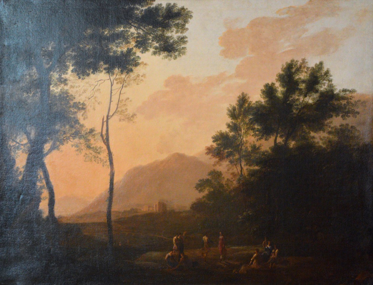 Ballerini in un paesaggio da Jan Dirksz Both