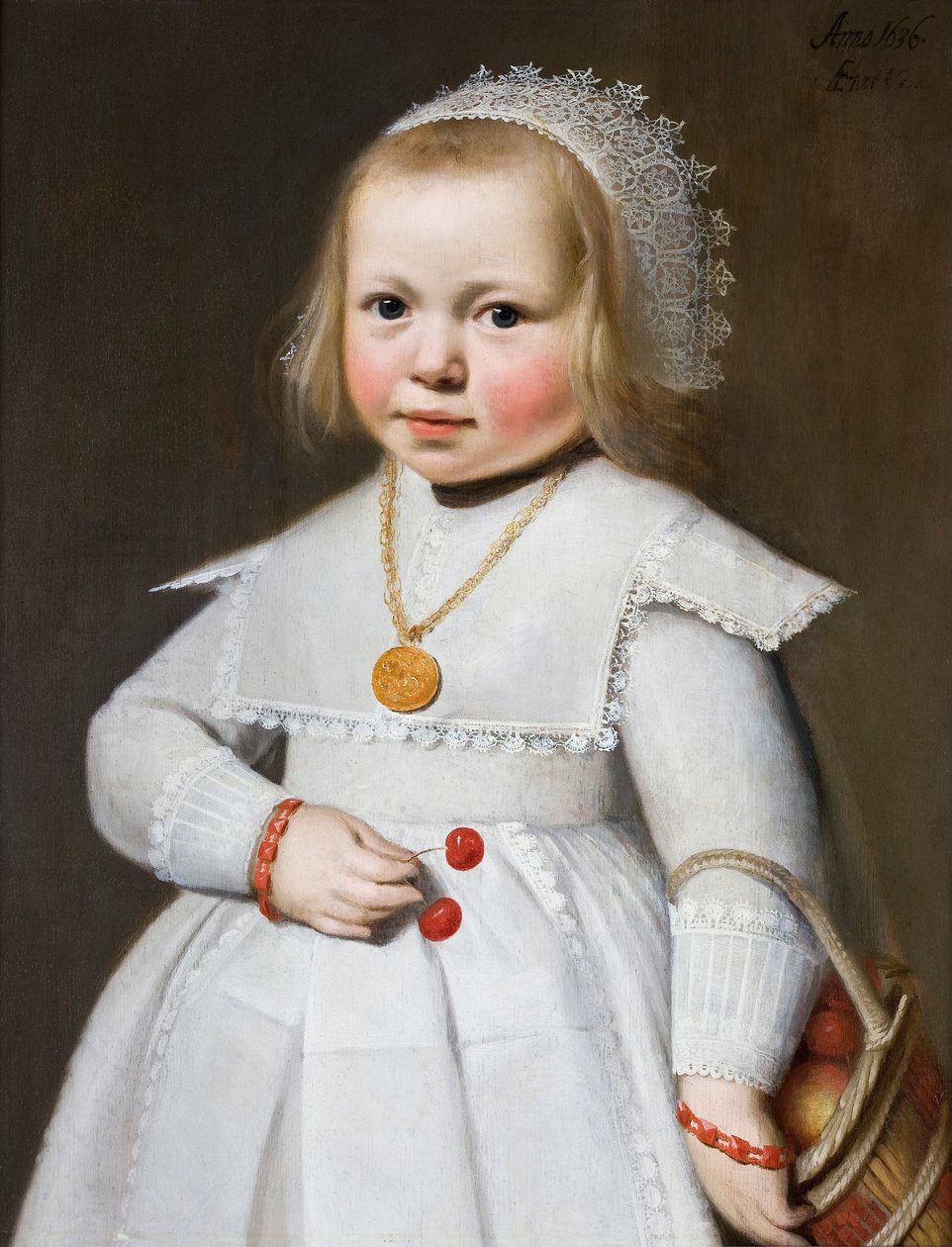 Ritratto di una Bambina di Due Anni da Jan Cornelisz van Loenen