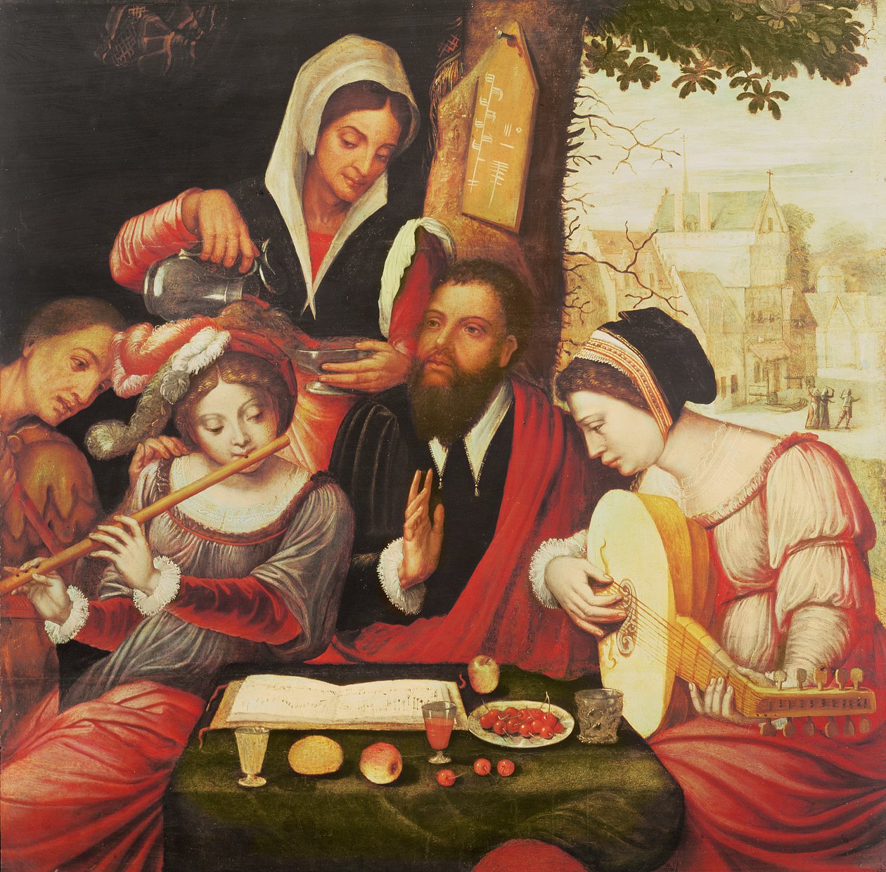 Musicisti da Jan Gossaert