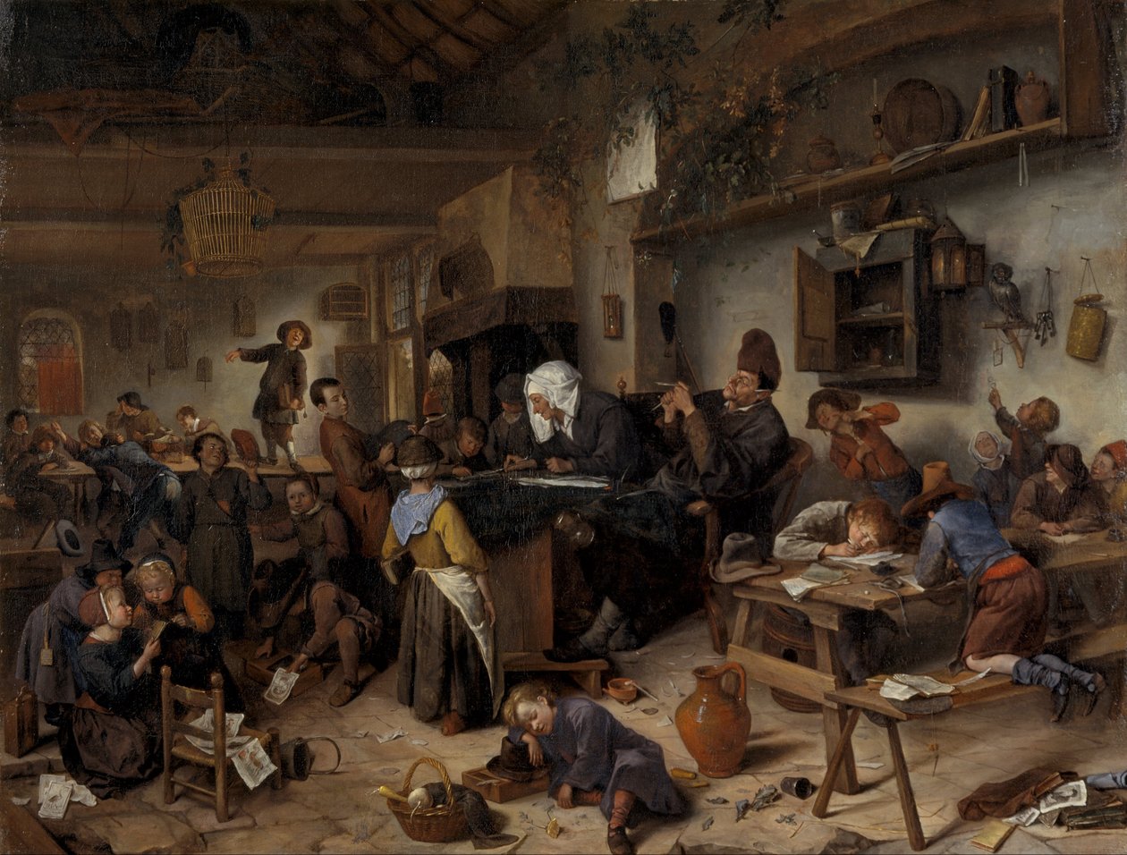 Una scuola per ragazzi e ragazze da Jan Havickszoon Steen