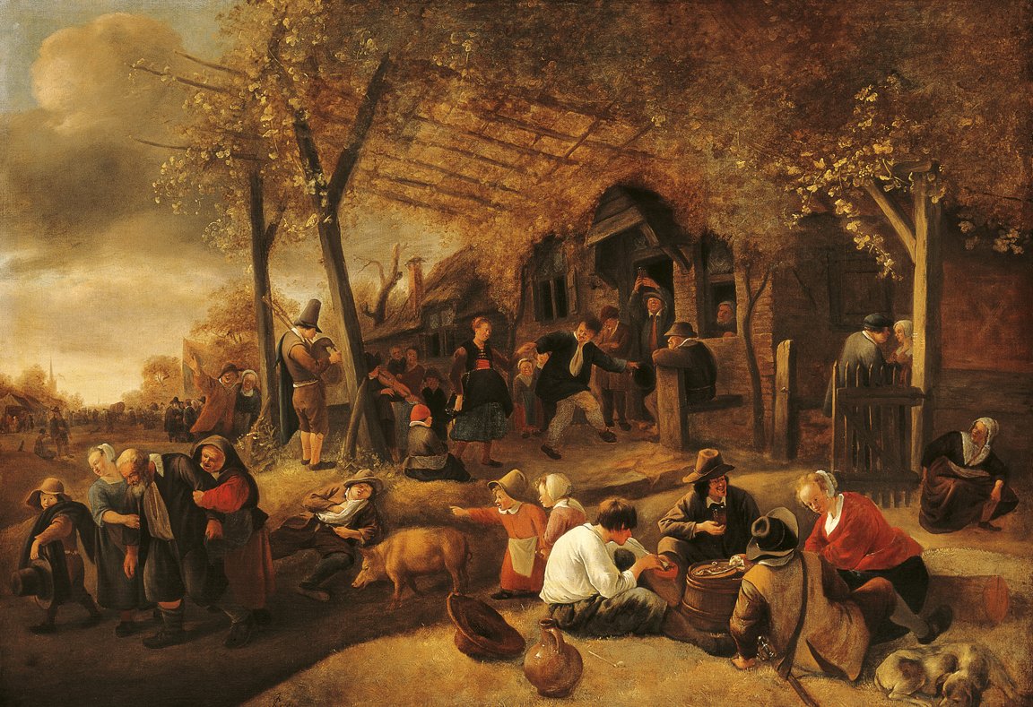 Festa dei contadini da Jan Havickszoon Steen