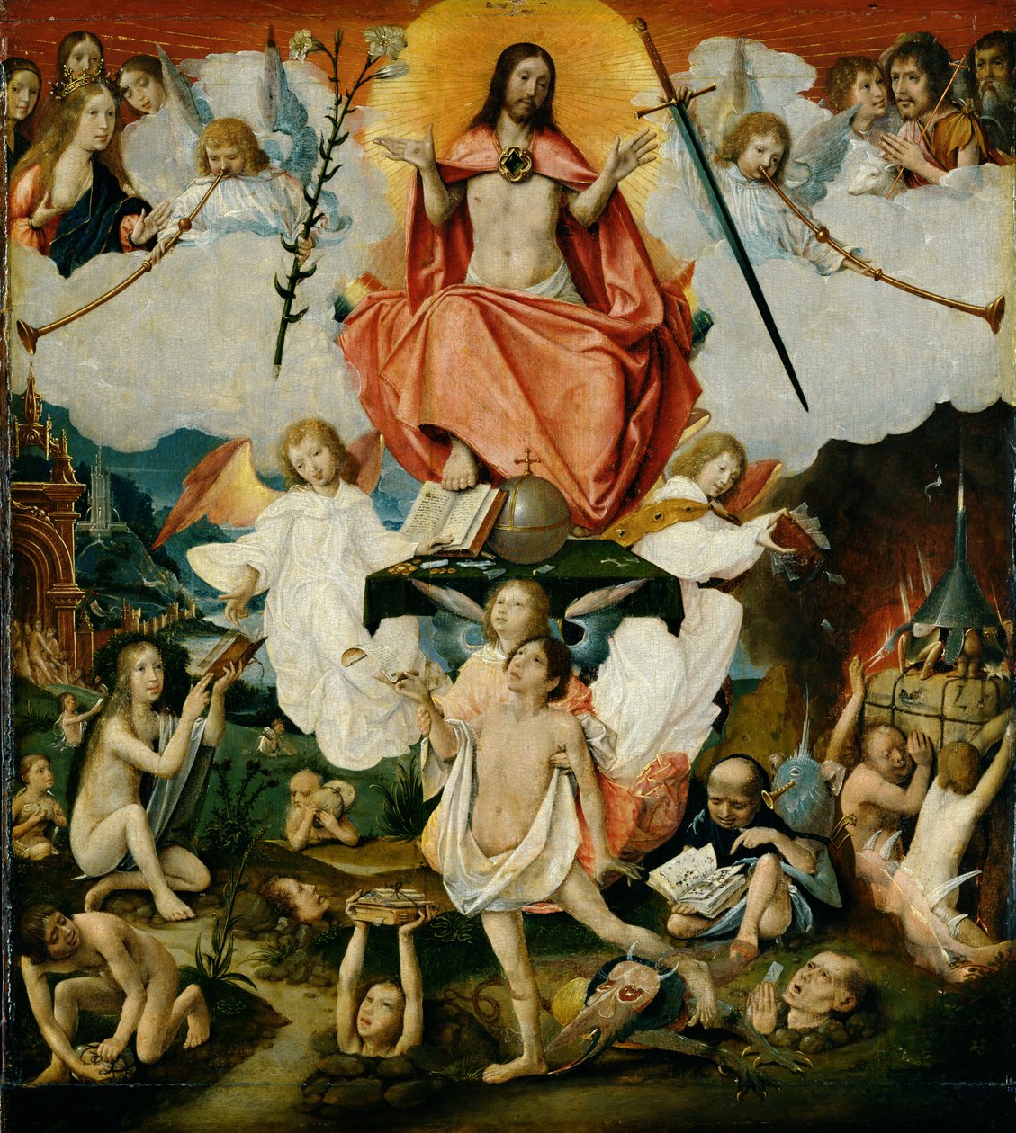 Il Giudizio Universale da Jan II Provost