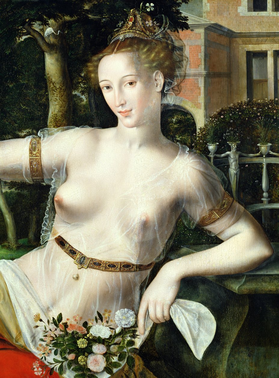 Flora (dettaglio) da Jan Massys or Metsys