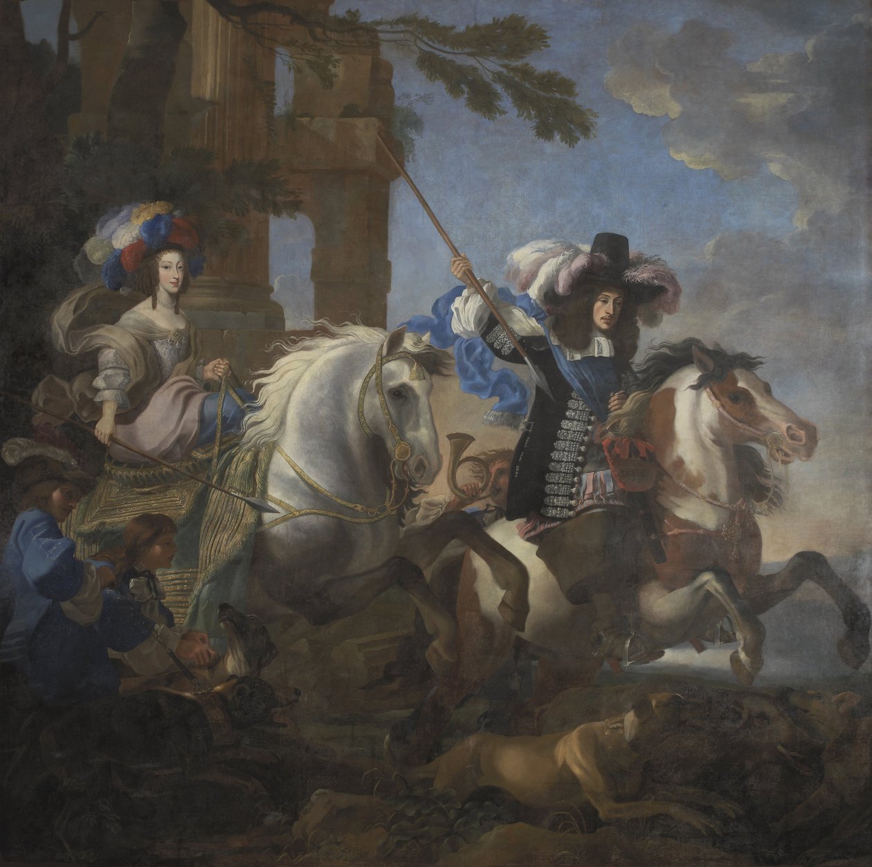 Enrichetta Adelaide di Savoia e Ferdinando di Baviera da Jan Miel